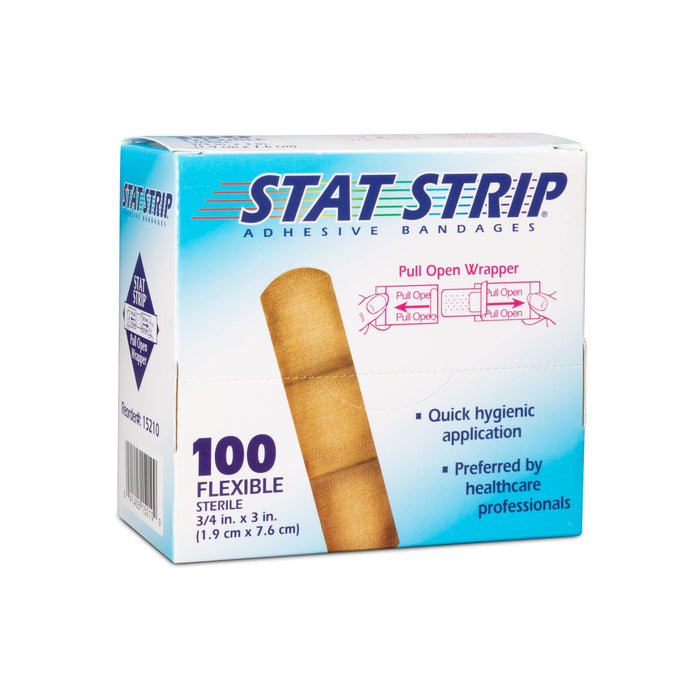 Flexible Fabric Stat Strip Adhesive Bandages