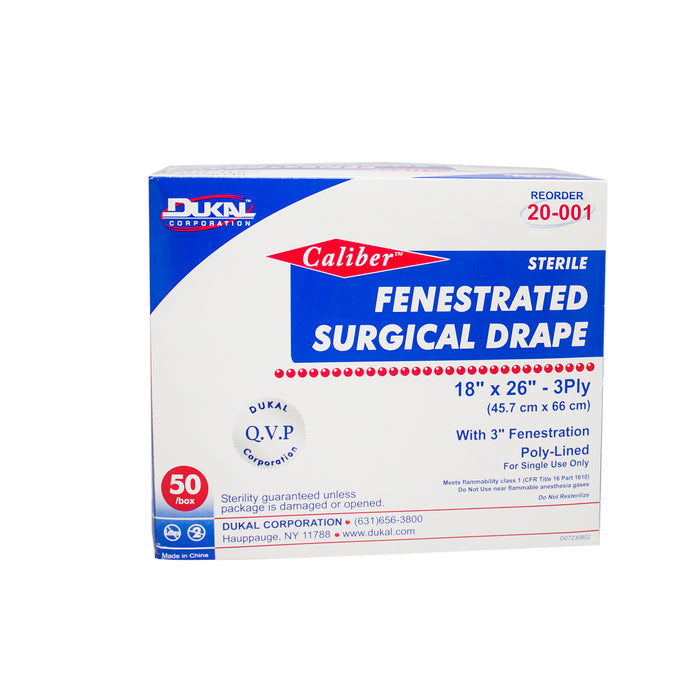 Sterile Fenestrated Surgical Drape