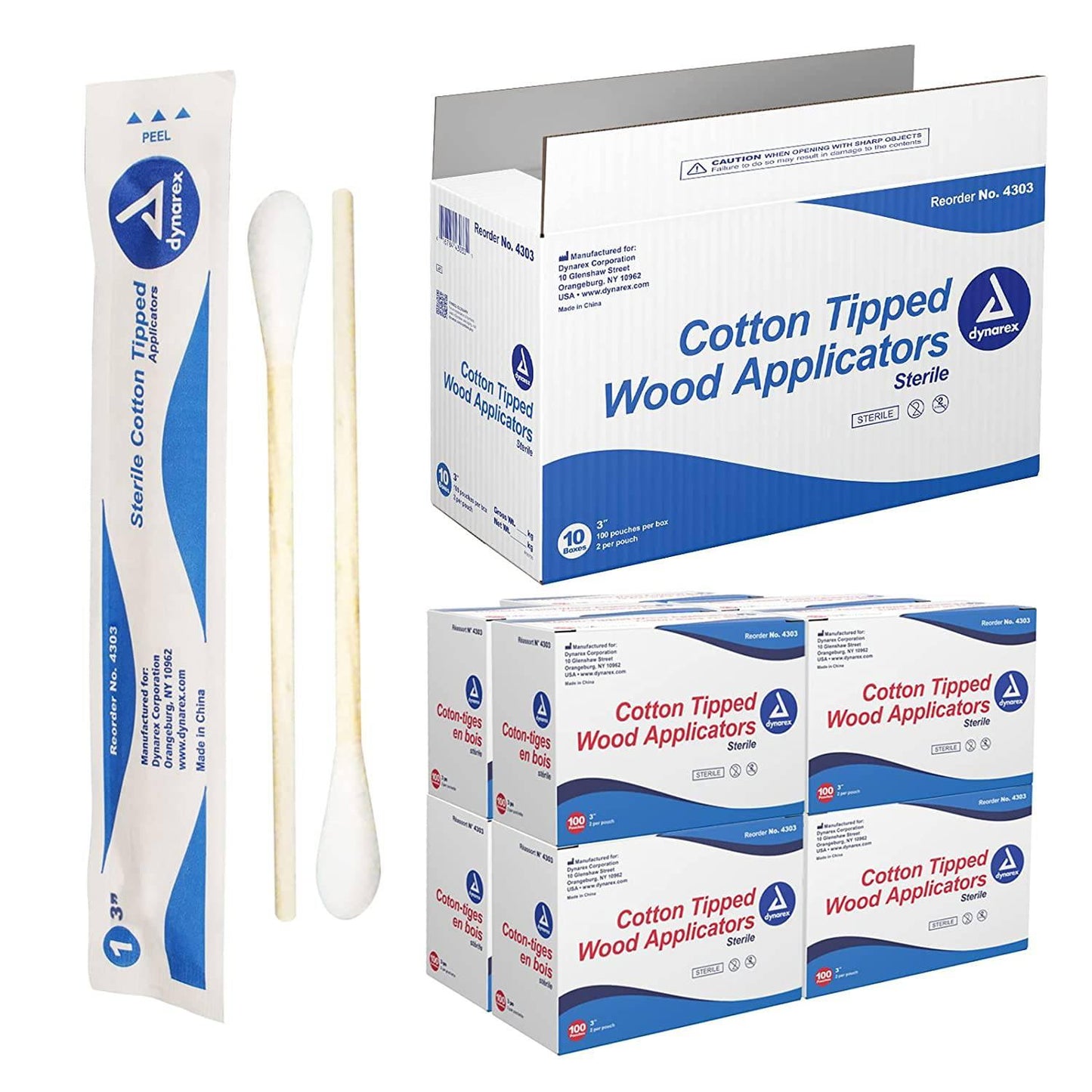 Cotton Tipped Wooden Applicators