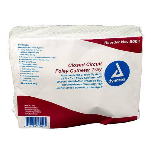 Closed Circuit Foley Catheter Trays