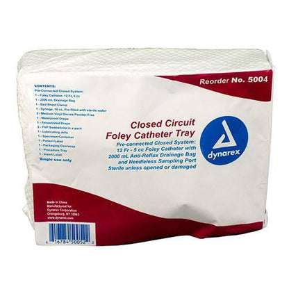 Closed Circuit Foley Catheter Trays