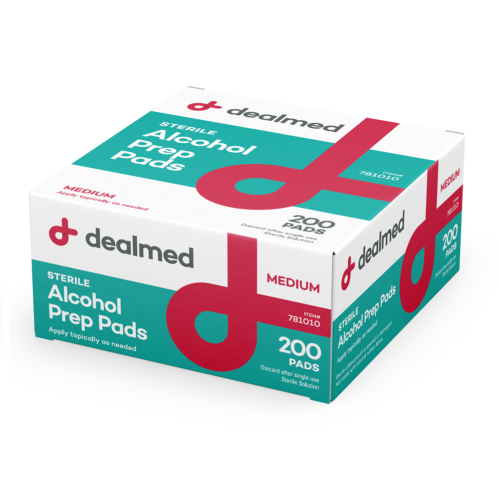 Alcohol Prep Pads — Medicalrite 8777