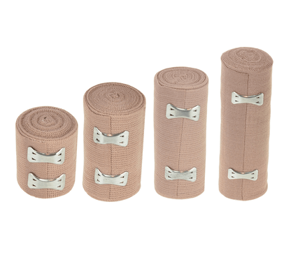 Elastic Bandages with Clip Closure